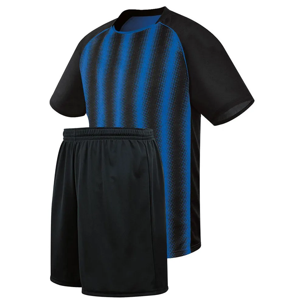 Durable football clothes customized soccer uniforms  sublimated soccer training suit kit, soccer jersey shorts