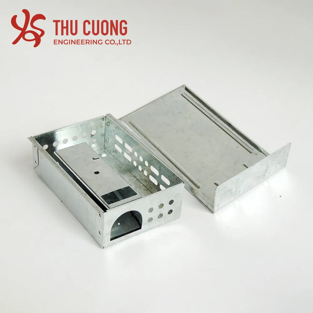 Best sellers products 2021 on Alibaba High quality galvanized steel Humane Mouse Trap Box Highly effective with very simple bait