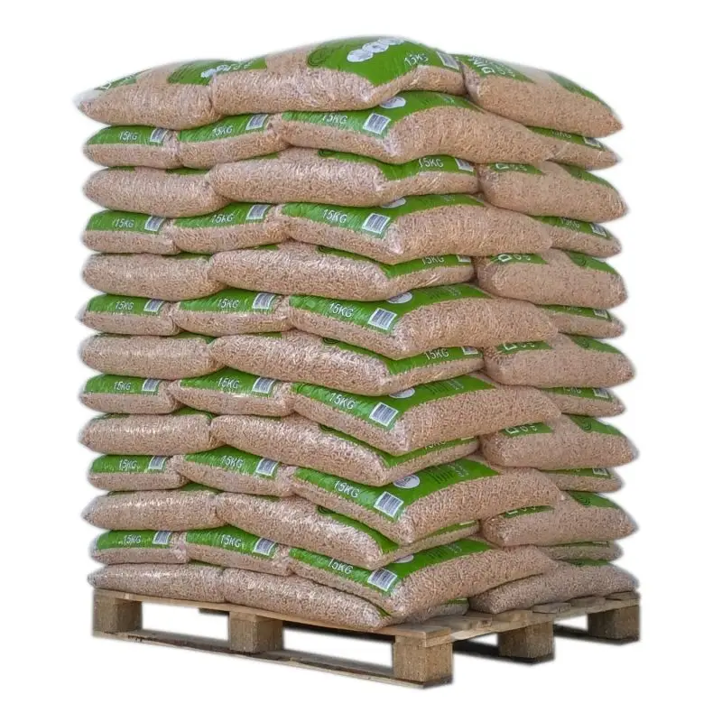 Wood Pellets EN Plus-A1 Wood Pellets / wood pellet size 6mm 8mm Buy 1 Truck Get 2 Tons Free