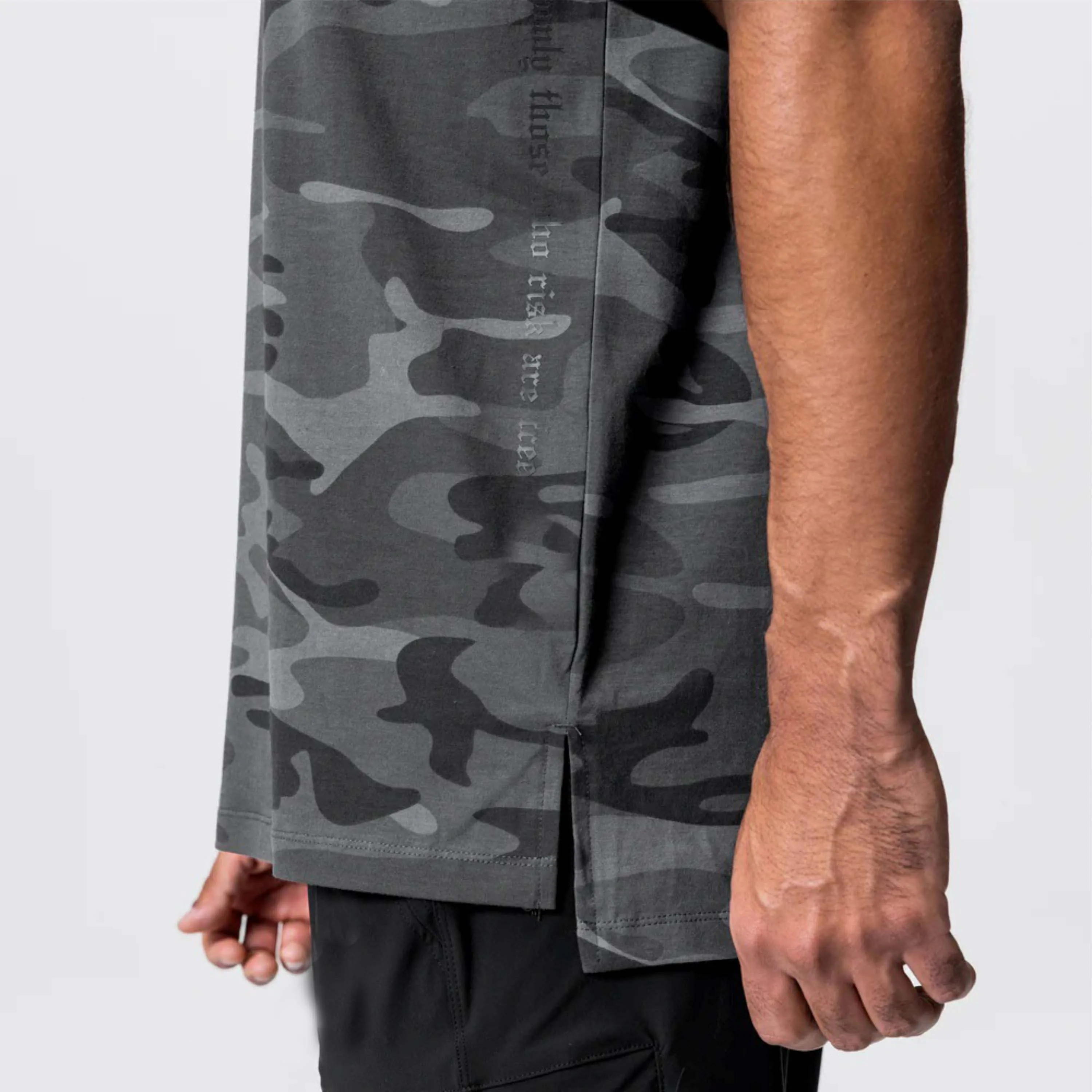 Men Camo Pattern Short Sleeve Tee - Stylish and Comfortable Camouflage T-Shirt for Outdoor and Casual Wear