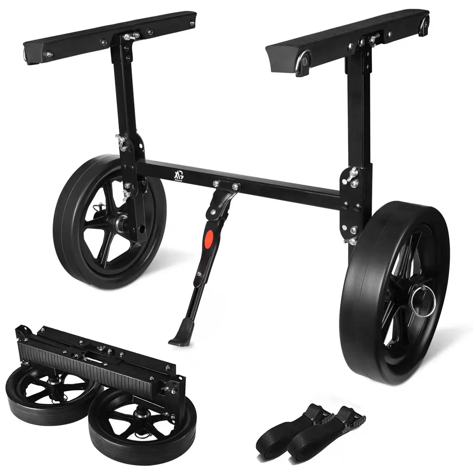 LULUSKY Best Canoe Dollies Kayak Carrier Anchor Transport Trolley Wheels Dolly Kayak Cart With Wheels
