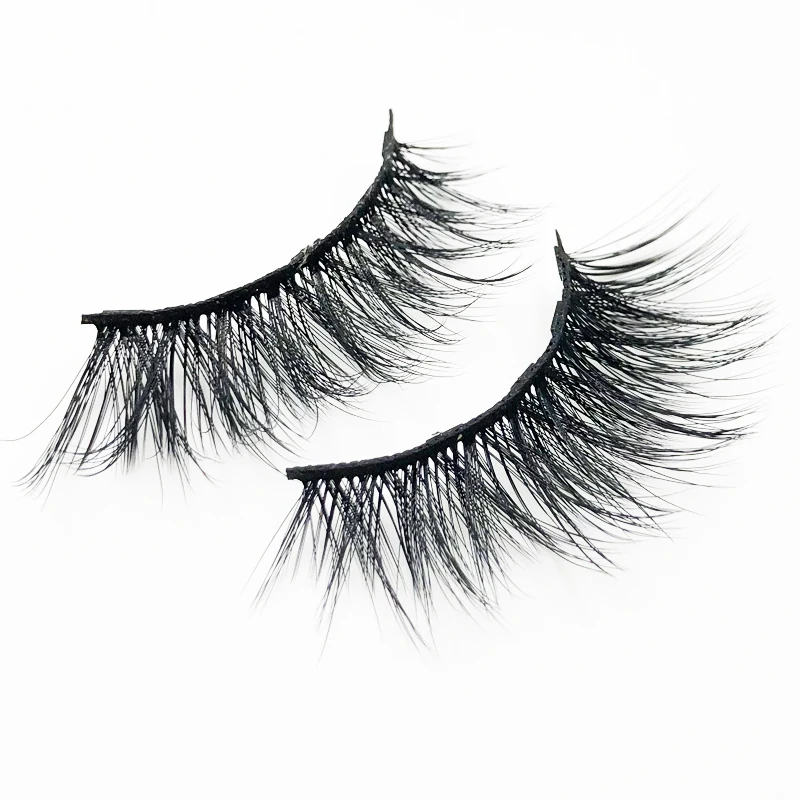 Hot selling W-27 5D mink magnetic eyelashes eyeliner tweezers set lashes with luxury box wholesale