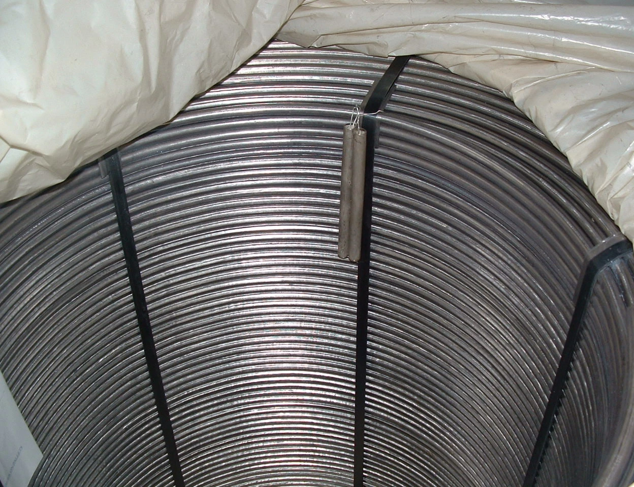 Metal Color Industry Calcium Coil Calcium cored wire