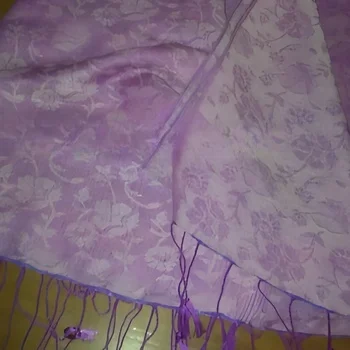 New Design Winter Printed Silk Shawl