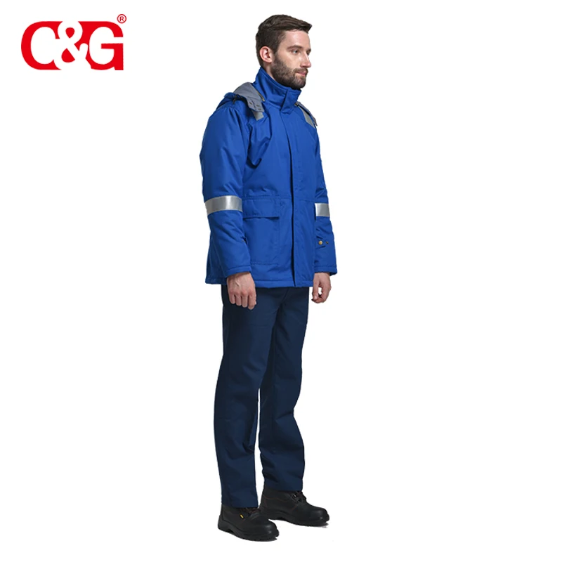 100% fr work jacket men flame retardant work jacket flame retardant winter jacket
