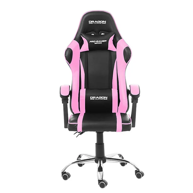 OEM ODM ergonomic big size pink white red blue black color swivel 2d 3d 4d armrest gaming chair for office
