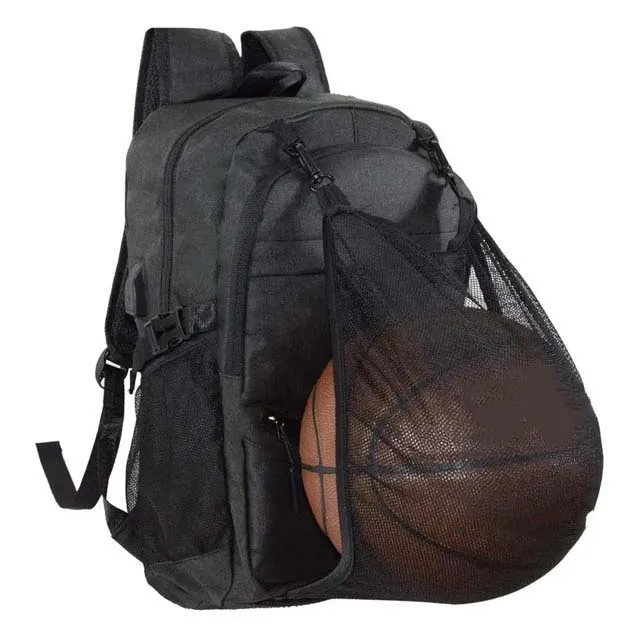 Outdoor Sports Large Basketball Bag OEM 2023 Sport Backpack Causal Students Travel Bag With Your Customize Logo Zipper Pockets