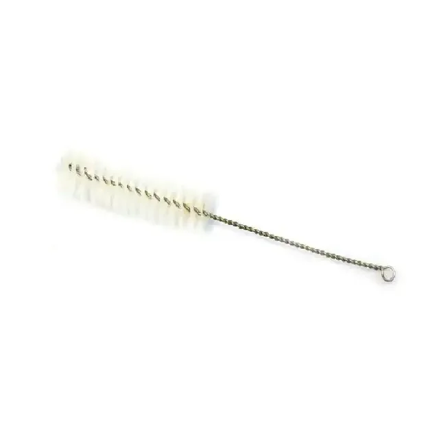 A One  Brand Wholesale Price Deal Available Spiral Shape Nylon White Brush Test Tube for cleaning Purpose