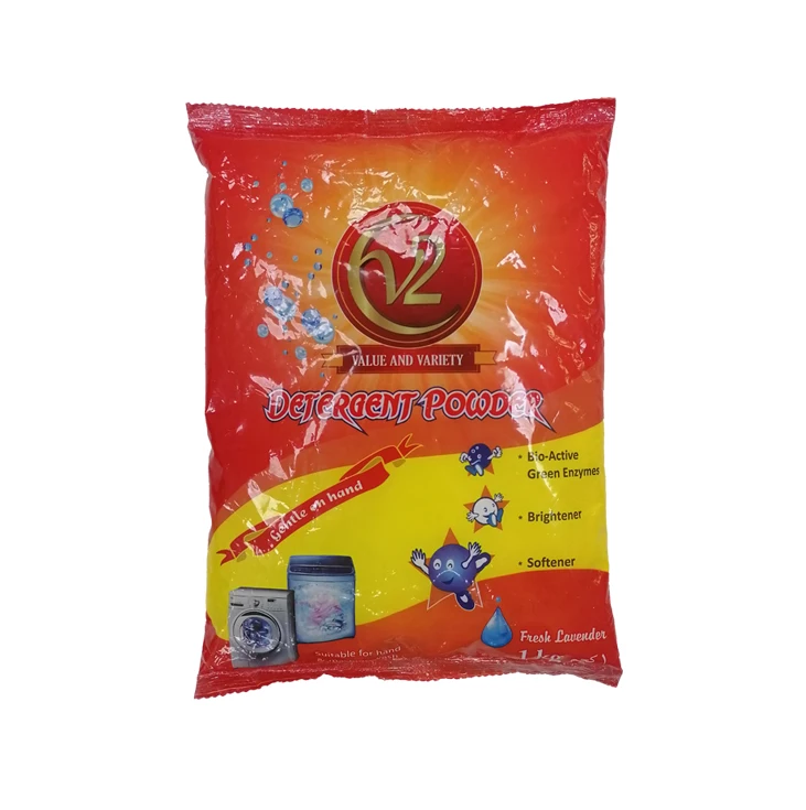Washing Laundry Powder Bags Superlative Quality Custom Size 1Kg V2 Laundry Detergent Powder Bags for Bulk Buyers at Low Price