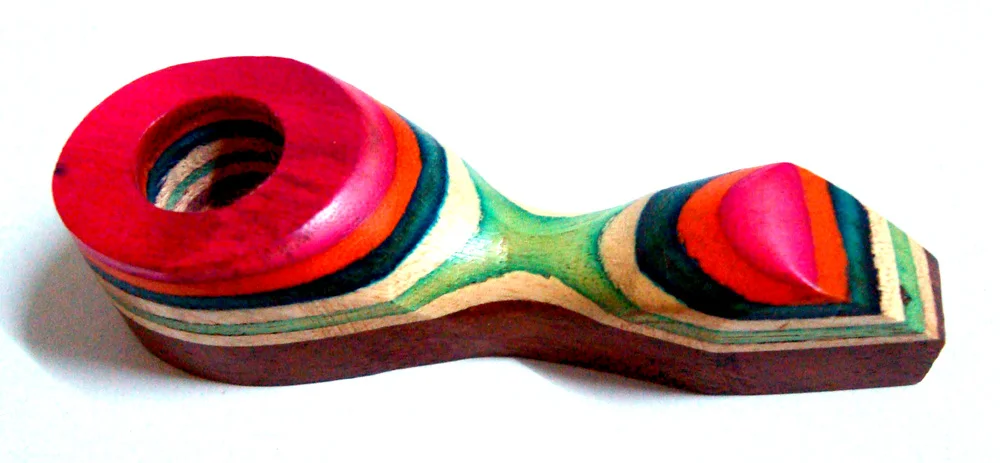 Top quality factory direct selling travel friendly colour wood mini pipe for herbs available at bulk price