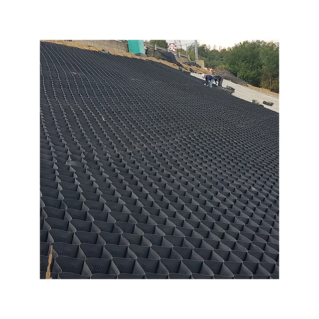 (GEOCELL KOREA) - GKS3020 geotextile HDPE stiffener used for ground reinforcement ultrasonic fusing several strips KOTRA