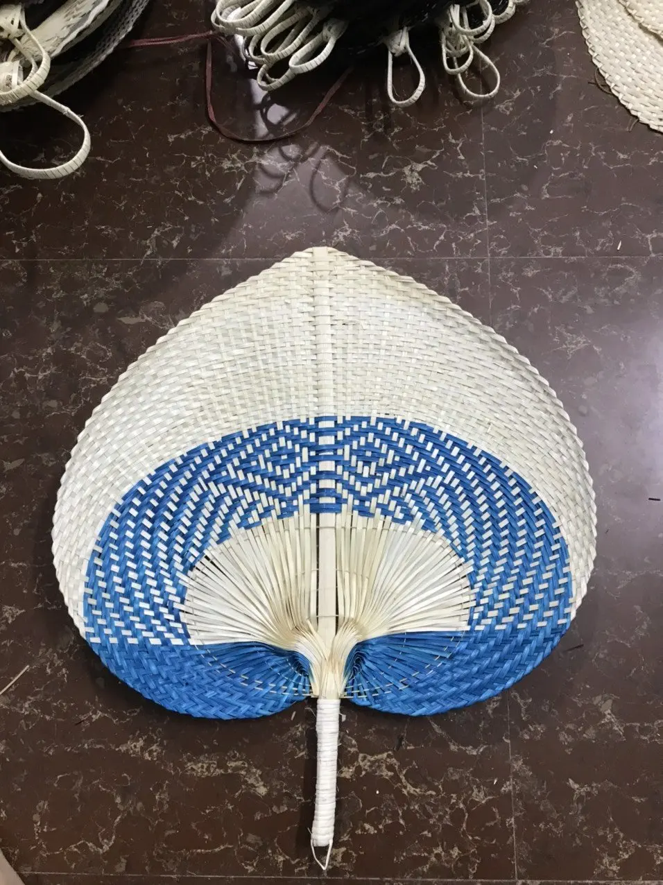 Collection Of Best Decor Wall Woven Bamboo Hand Fan, Palm Leaf Fan Wholesale