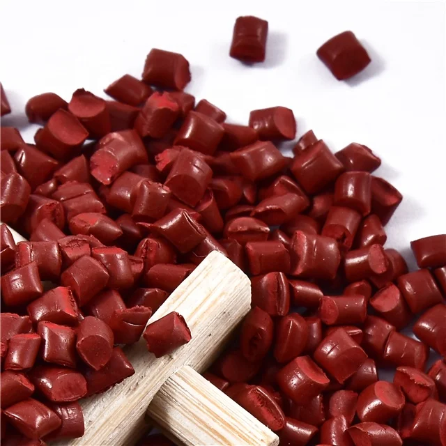 Red Colour Masterbatch Manufacturer PP PE PET ABS PS Plastic red colour masterbatch