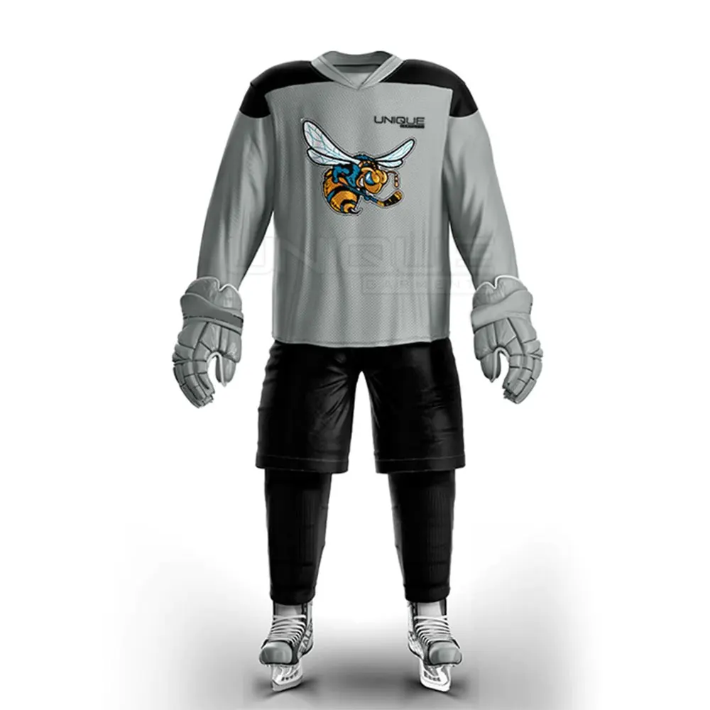 New Style Training Ice Hockey Wear Best Selling Ice Hockey UniformIn Plain Color