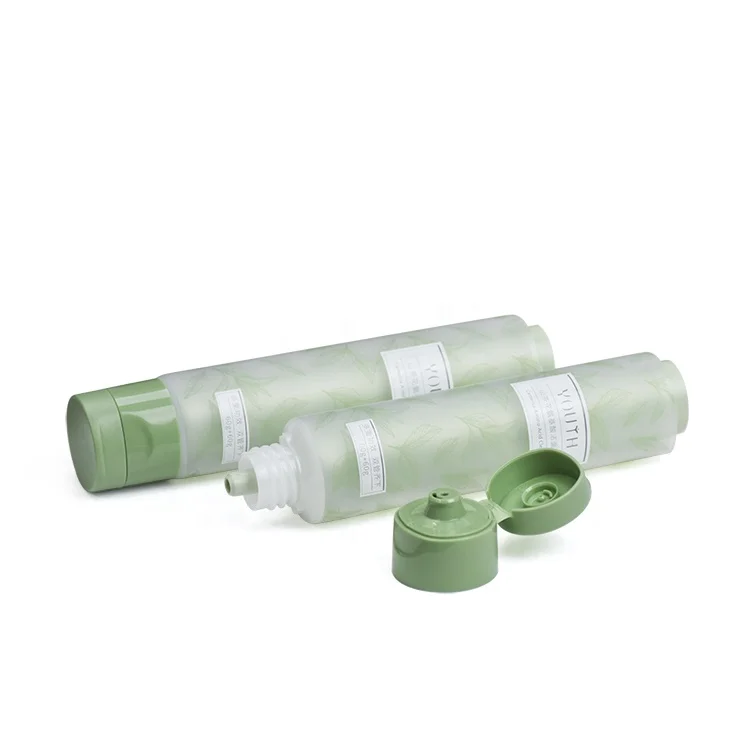 D40mm Dual Chamber Cosmetic Squeeze Tubes Hair Shampoo Tube