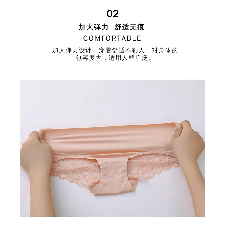 Factory Supply Comfortable Cotton Women Panties 5 Breathable Thong for Adults Use