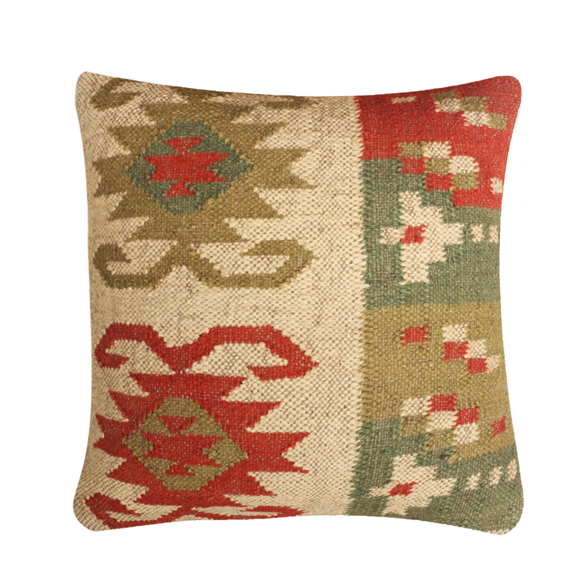 OEM Private Label Cushion Set Geometric Print Pattern in Multi Colors Cotton and Linen Material for Home Use on Sale