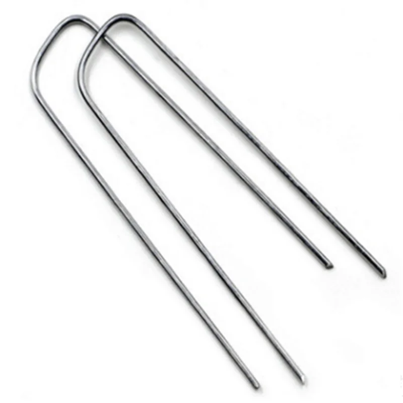 safety outdoor trampolines wind stakes fixed ground anchor tent pegs sod staples