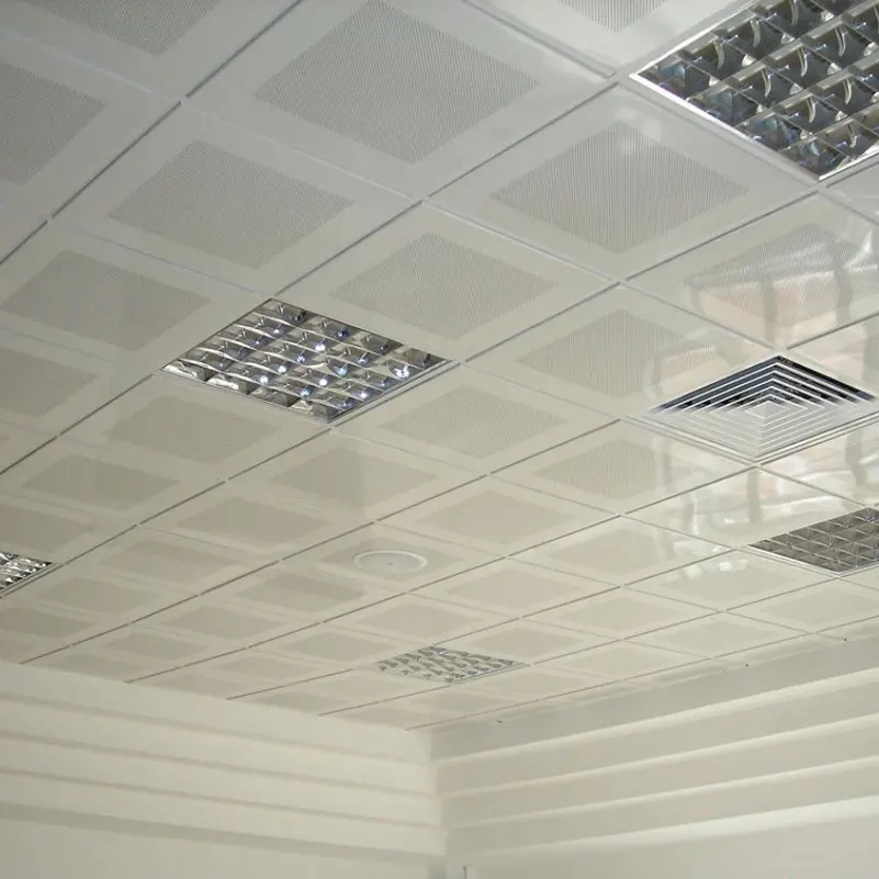 High Quality Soundproof Modern Design Lay-In Metal Ceiling for Office & Hotel Interiors Price from Turkey