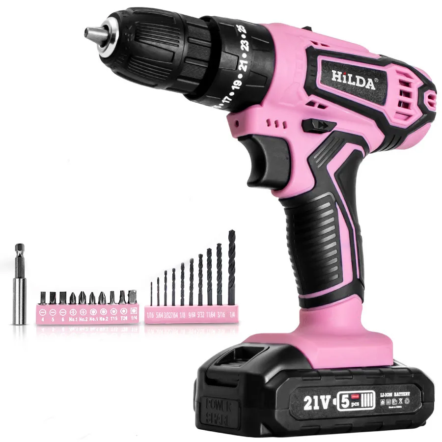power tools maintenance power screwdriver handheld impact drill 21v brushless motor battery industrial cordless impact drill