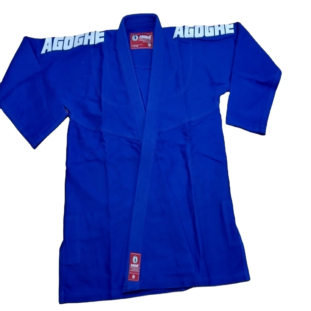 Заводская оптовая продажа индивидуальный логотип кимоно BJJ Gi тренировочное соревнование Jiu Jitsu униформа Gis для детей Aldults