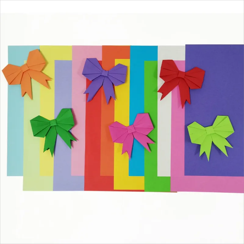 Colored Craft Board Coated 165/175/215GSM DIY Cardboard Handmade Paper