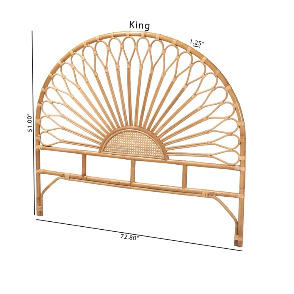 Top choice best choice handcraft home furniture and decor rattan headboard for bedroom furniture made in Vietnam