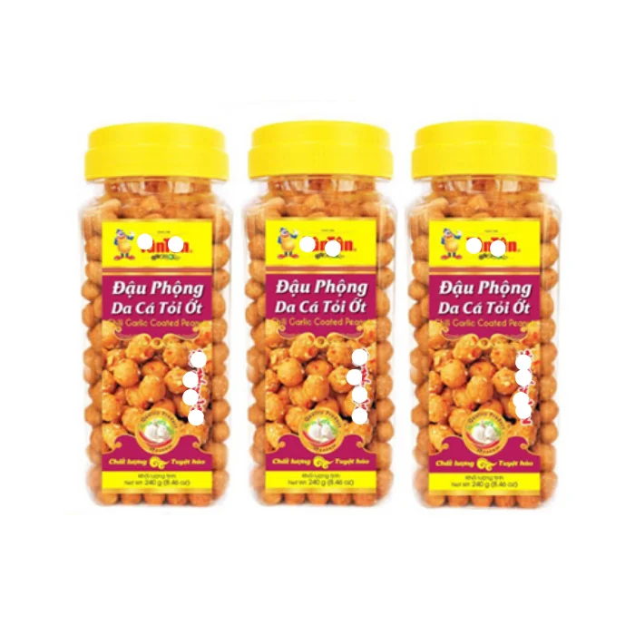Spicy Garlic Peanuts 275g x24 jars