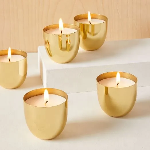 Handcrafted Antique Stylish Votive Candle Vessels Large Empty Candle Containers