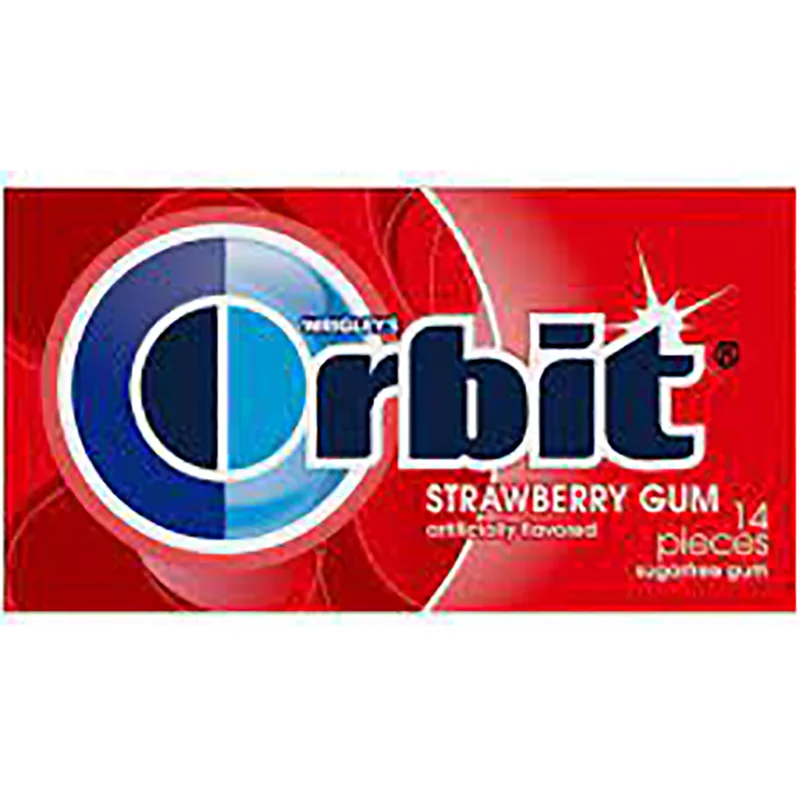 Лидер продаж, жевательная резинка Orbit Extra Wrigley, сделано в Германии, 50 шт. в коробке