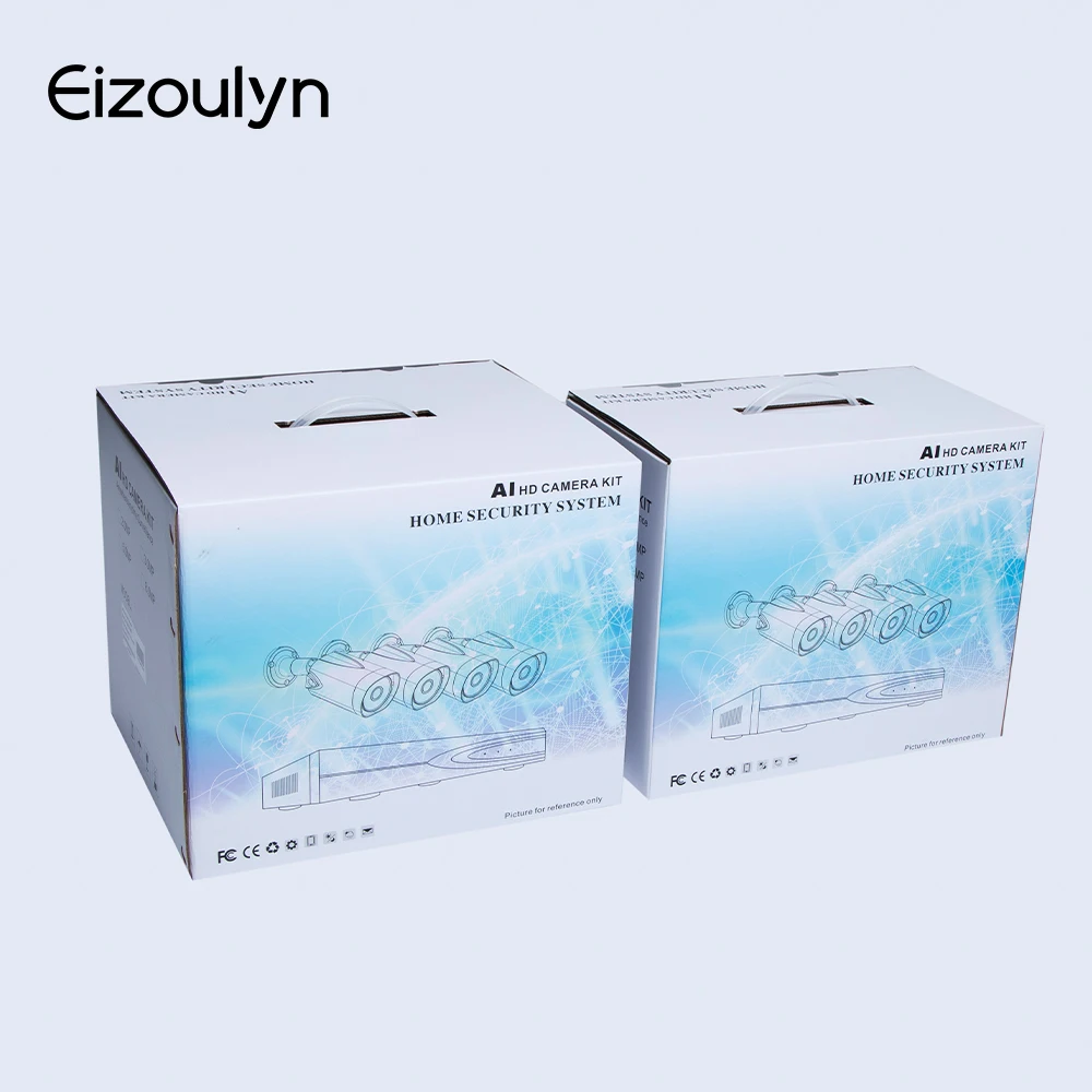 Eizoulyn CCTV Outdoor Surveillance Systems Professional Waterproof 4mp HD Video Starlight PoE IP Camera