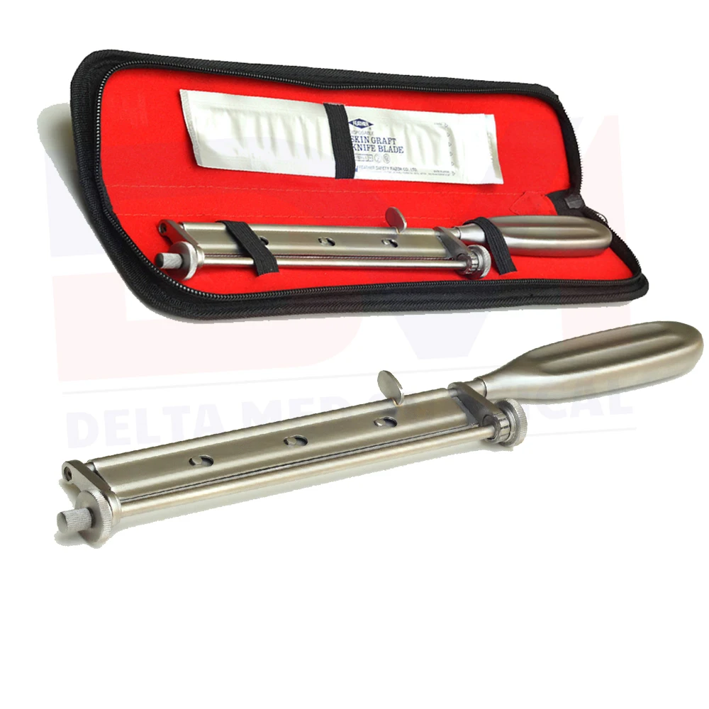 Sterile Skin Grafting Blade for Dermatome Knife - Single Use / Delta Med surgical