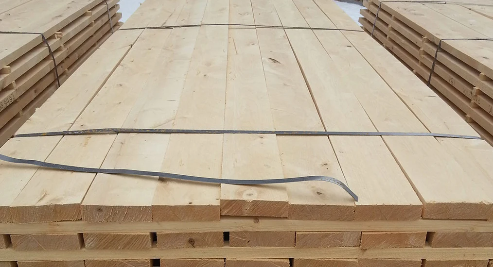 Wholesale Birch Edged Wooden Board Timber Lumber Solid Board Industrial Wood For Construction Wooden Planks