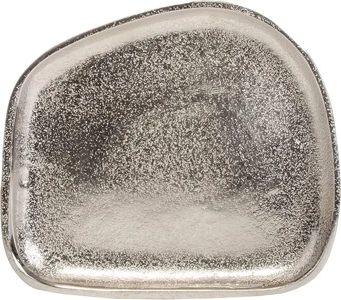 Affordable Plain Silver Aluminium Tray For Table Decoration Wedding Restaurant Hotel Home in Low Price