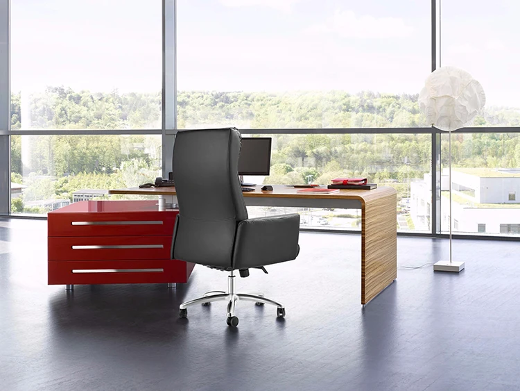 luxury Executive Ergonomic Office Chairs Lift Function Leather  Best PU Leather Office Furniture Chair