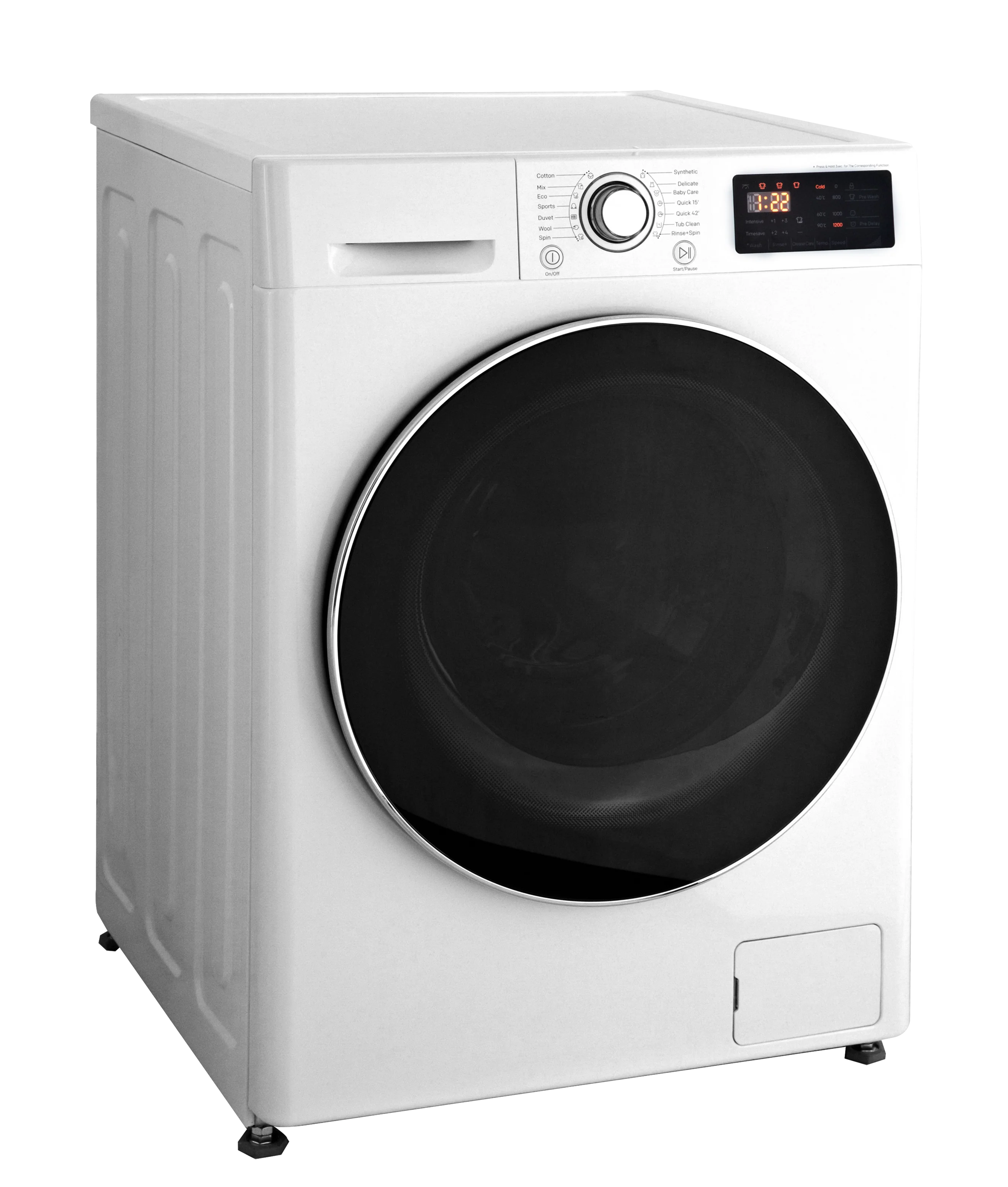 10kg Titanium silver  Front Loading Washing Machine with DD motor Fully Automatic direct drive L&G similar OEM