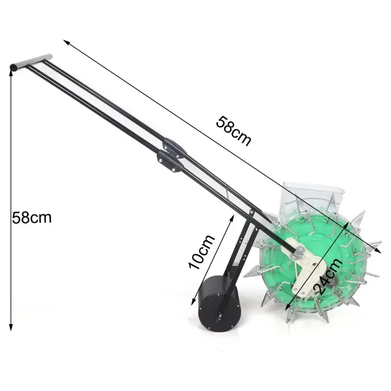 Handheld Seeder Machine Used Manual Corn Planter and Seed Spreader for Home & Garden Use for Agriculture