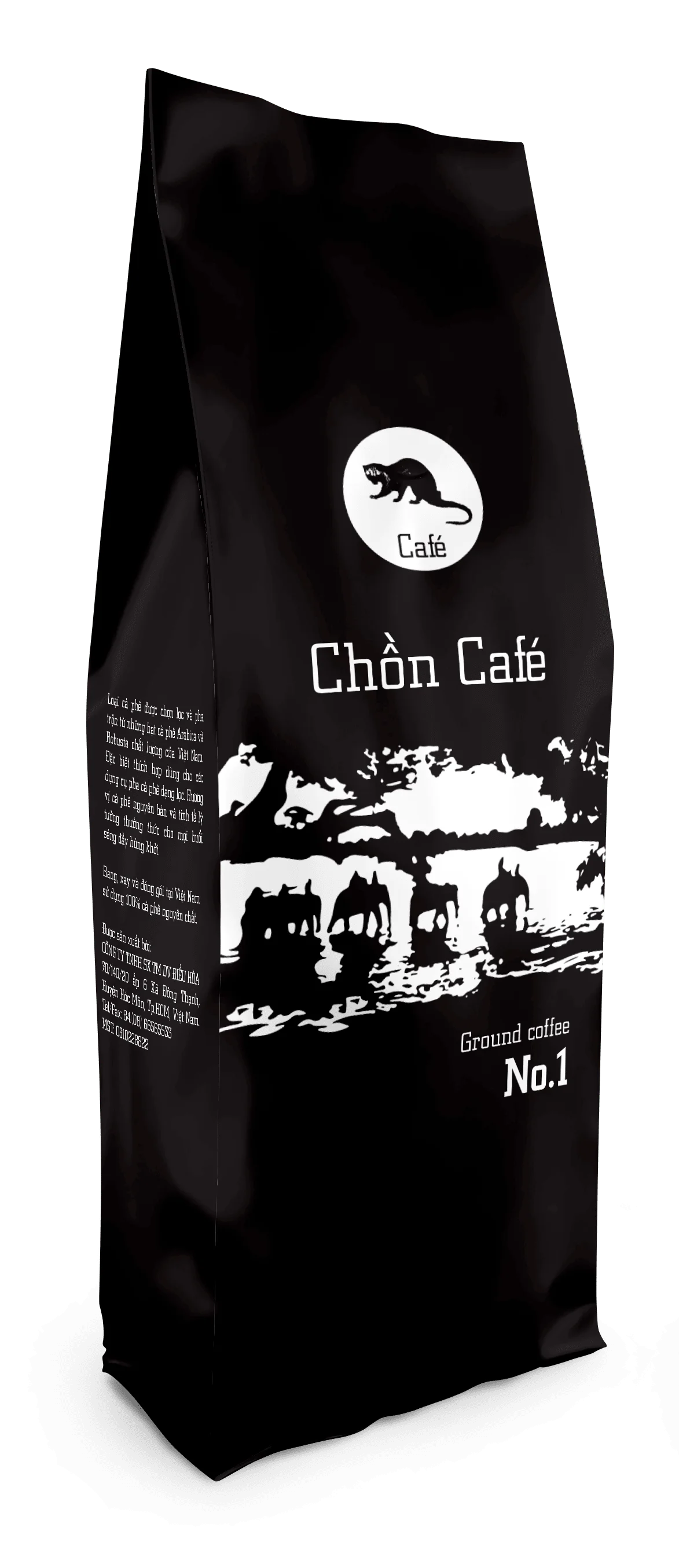 OEM Customized Design Weasel Coffee No.1 Coffee Powder Viet Nam Origin With Shelf Life 12 Months Convenient Using 500gr/Bag