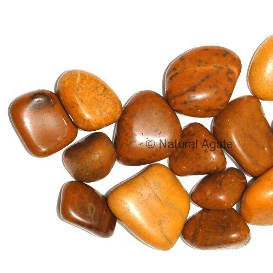 Wholesaler of Yellow Jasper Tumbled : Order Online For Yellow Jasper Tumbled : Yellow Jasper Tumbled  At Low Price