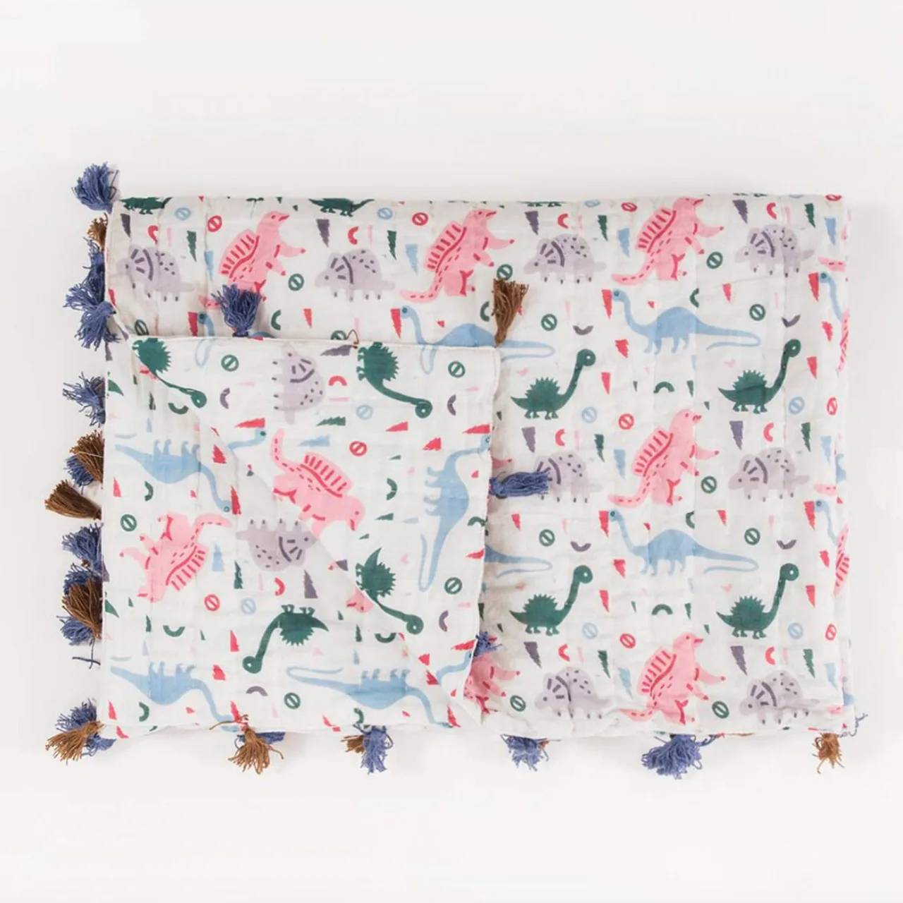 Indian Hand Block Printed Cotton Kids Quilts Baby Quilt bedding set for baby