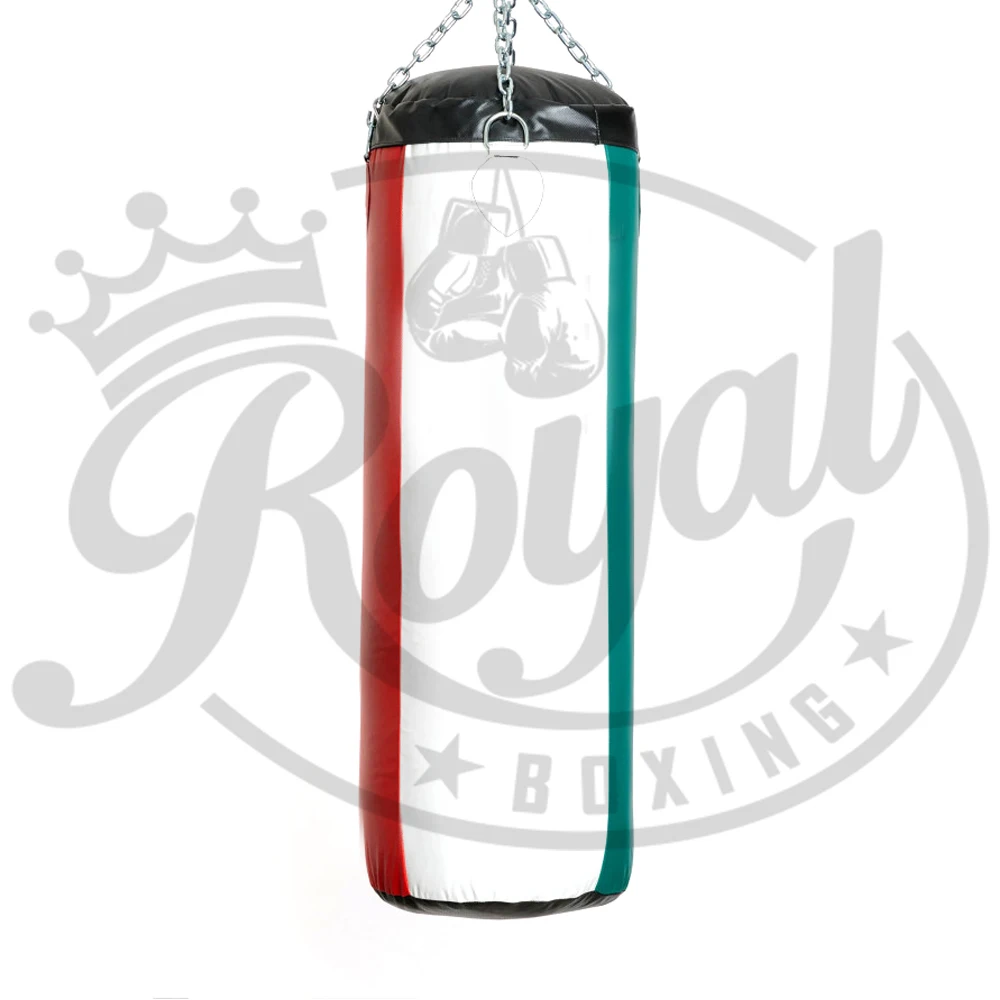 Heavy-Duty PVC Leather Boxing Sandbags Durable Inflatable Punching Bag with Free Custom Logo Print for Fitness and Gym Use