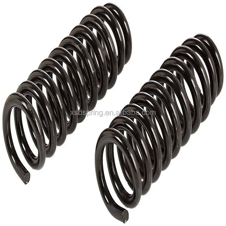 Цветная индивидуализированная Нижняя пружина амортизатора грузовика большого диаметра для автомобиля