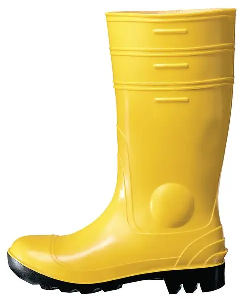 Building Construction Rubber Safety Boots Wholesale Logo Size As Per Customer Demands