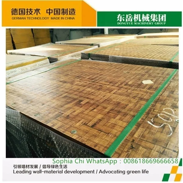 bamboo pallet for concrete block machine block pallet