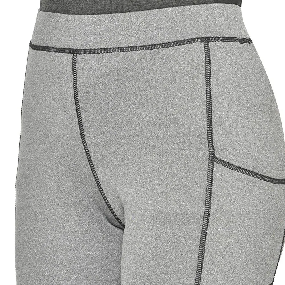 Light Grey Color Women Gym & Fitness Hight Quality New Design Women High Wasted Capri Leggings And Tights