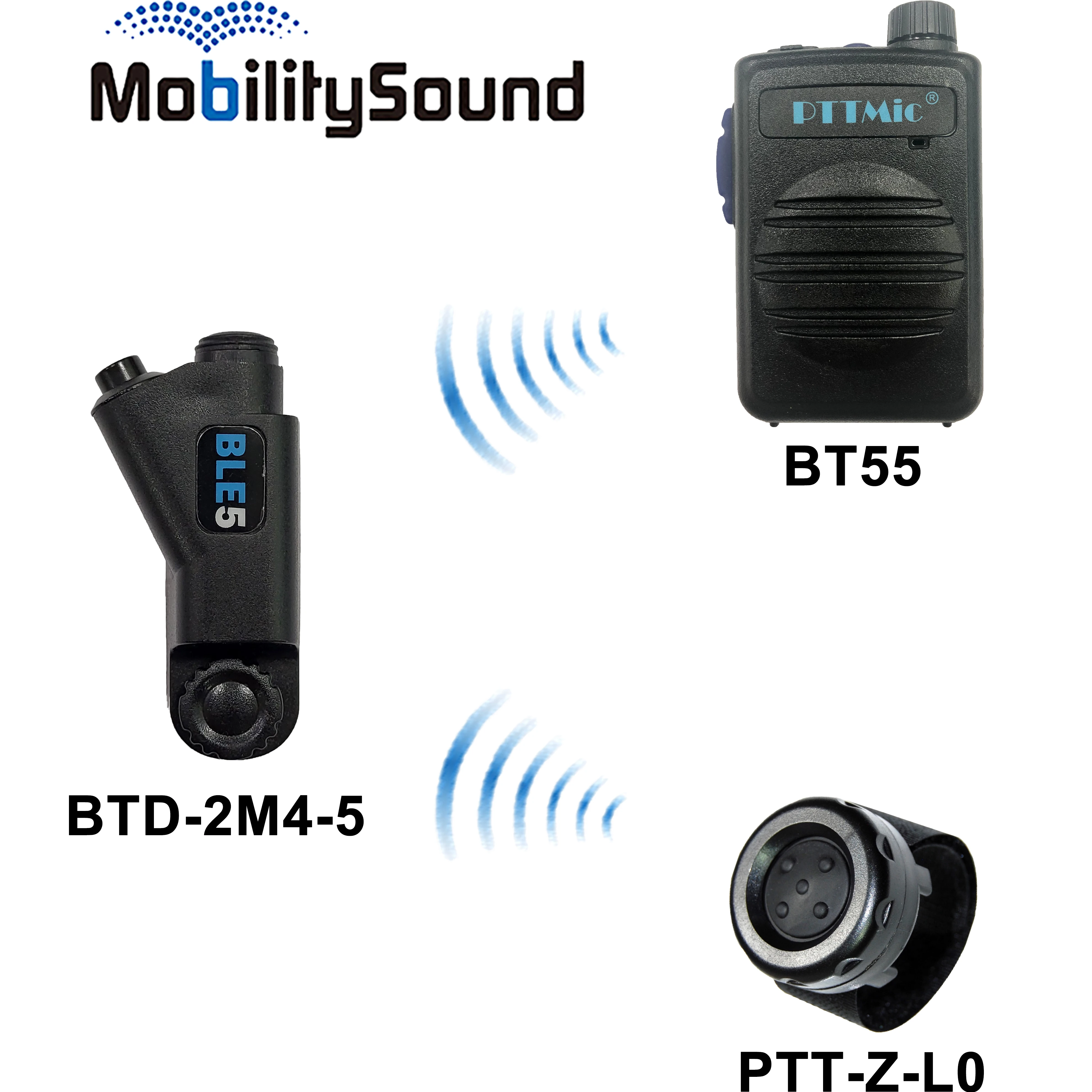 BT Earpiece Dongle for Motorola Radio
