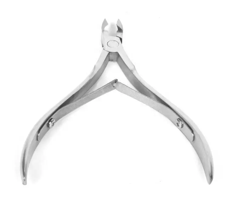 Professional Stainless Steel Double Spring Cuticle Nail Plier with Private Logo High Quality Nail Clipper