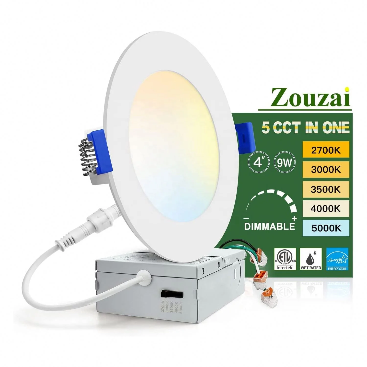 5w 9w 12w 15w 18w Led Downlight 220v Ceiling Light Round Led Panel Cold Warm White Led Spot Light