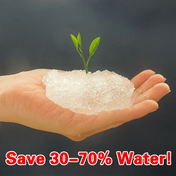 Hot Sale Solid Water Potassium Acrylate for Plant sodium based tree sap