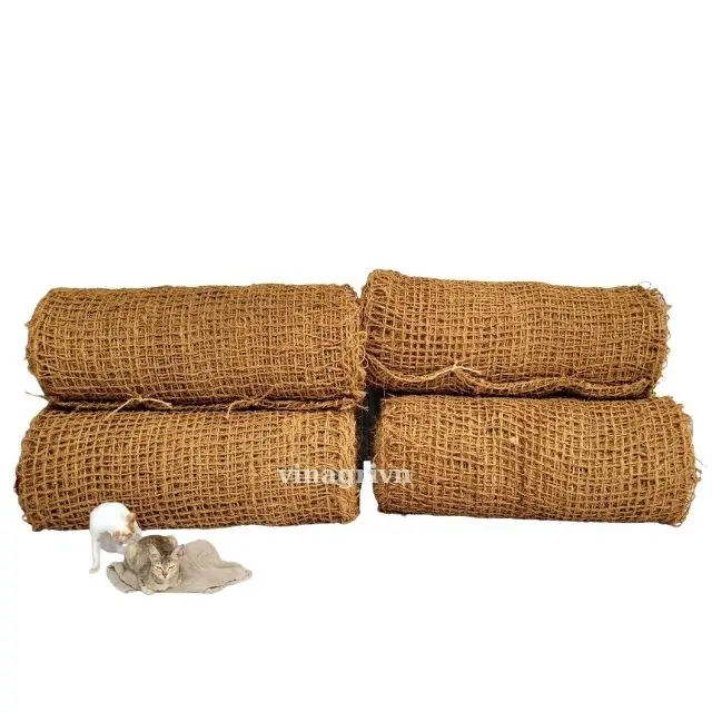 Кокосовое волокно кокосовое Сетчатое канатное изделие вьетнамский поставщик для мощения дверей толщина/мс. Кейт (+ 84) 373636171